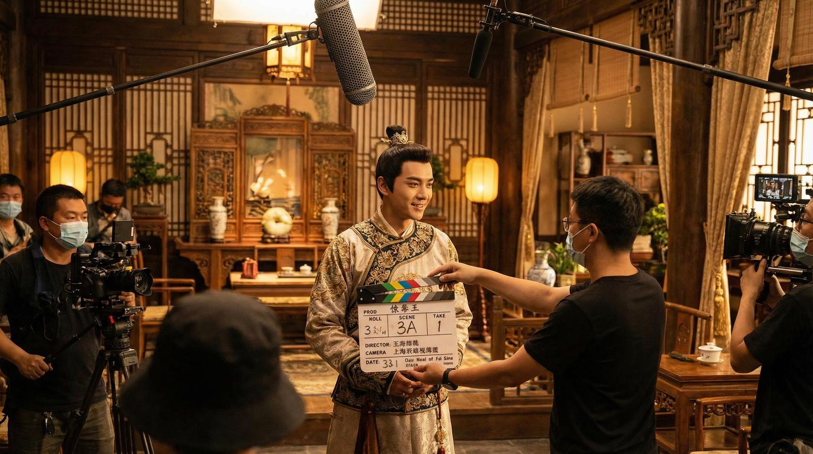 校花古装影视拍摄